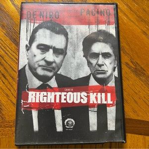 Righteous Kill - DVD Movie with Robert Deniro and Al Pacino